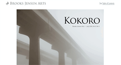 Desktop Screenshot of brooksjensenarts.com