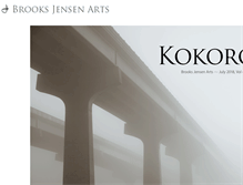 Tablet Screenshot of brooksjensenarts.com